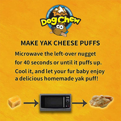 how to make yak cheese puffs from leftover chews