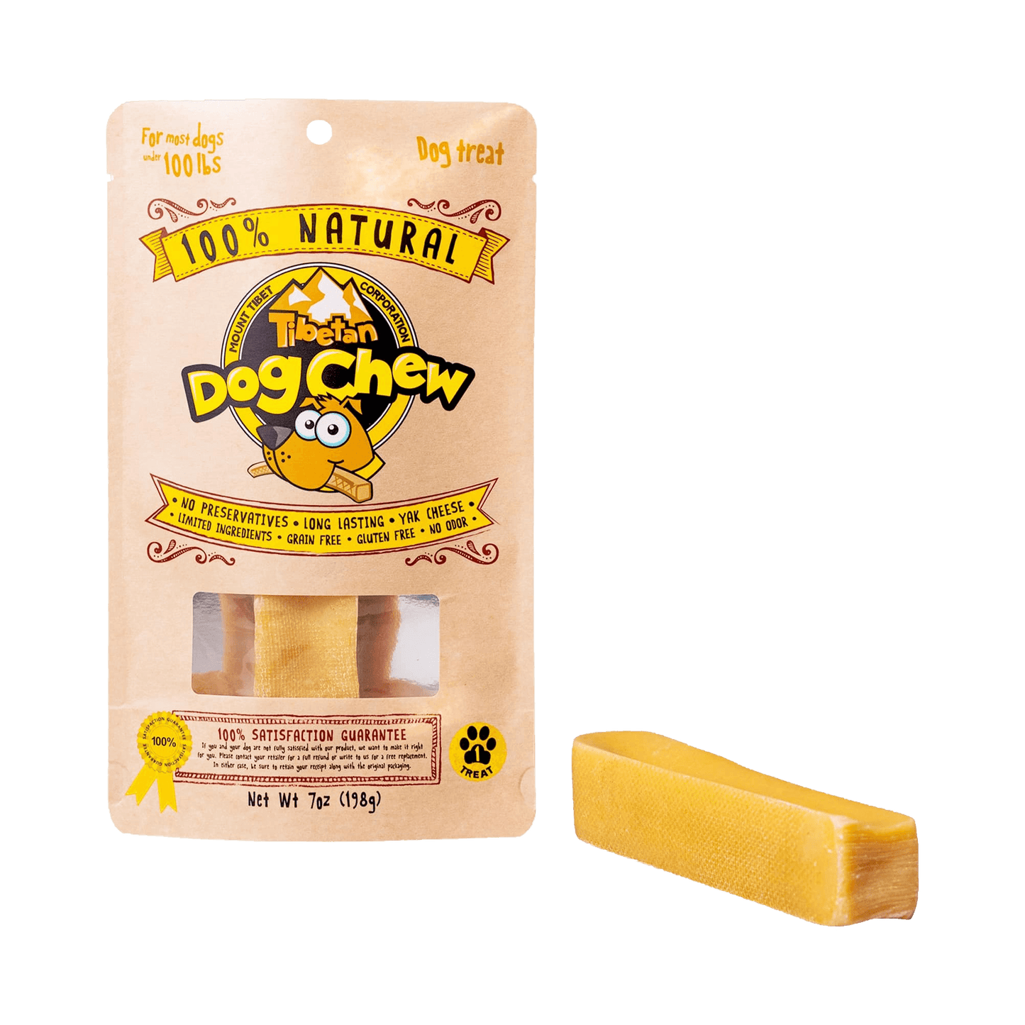 Jumbo Yak Cheese Dog chews