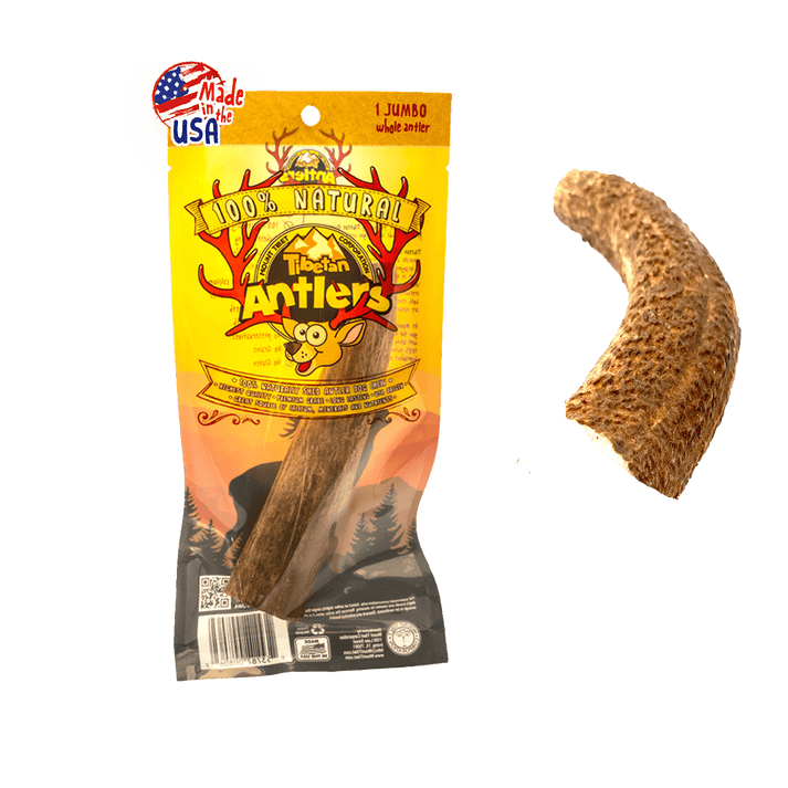 Jumbo whole elk antler chew for dogs