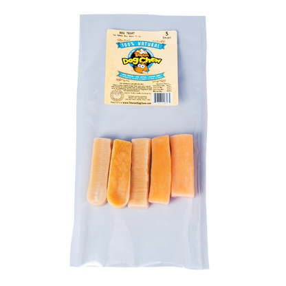 Long lasting Yak Cheese Chews for Small Dogs - 5 sticks