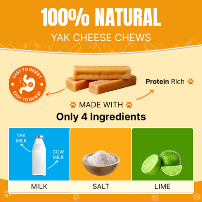 Yak Cheese Dog Chew Ingredients