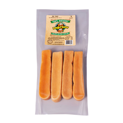 Long Lasting Medium Yak Cheese Chews for Dogs - 4 sticks